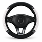 ✨ LIMITED-TIME 50% OFF ✨Sparkling Rhinestone Quilted Leather Steering Wheel Cover