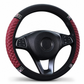 ✨ LIMITED-TIME 50% OFF ✨Sparkling Rhinestone Quilted Leather Steering Wheel Cover