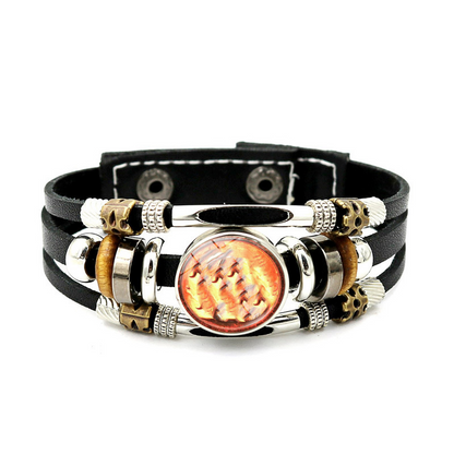 📢📢50% OFF !! ⏰Night‑Glow Zodiac Bracelet