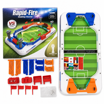 📢📢40% OFF !! ⏰2 Player Battle Tabletop Soccer Game Interactive Table Football Board Toy for Kids
