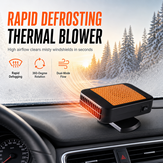 🔥50% DISCOUNT – Don’t Miss Out🔥Portable Car Defroster Defogger – Fast, Rotatable, Safe🚗