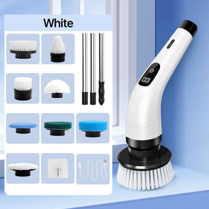 📢📢LIMITED-TIME 50% OFF⏰8-in-1 Electric Cleaning Brush Set – Labor-Saving, Wireless, Multi-scene 🌊