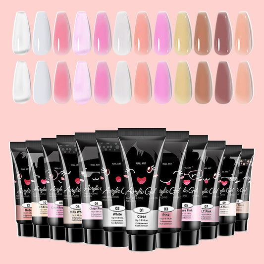📢📢BUY 1 GET 1 FREE !! ⏰Color Nail Extension Gel