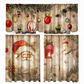 📢📢50% OFF !! ⏰Christmas Kitchen Curtains Set