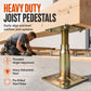 Adjustable Heavy Duty Galvanized Steel Post Support Base Bracket for Elevated Floors and Roofs