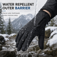 🔥50% DISCOUNT – Don’t Miss Out🔥Winter Waterproof Windproof Warm Lined Outdoor Sports Gloves with Zipper for Cycling Hiking and Skiing