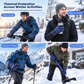 🔥50% DISCOUNT – Don’t Miss Out🔥Winter Waterproof Windproof Warm Lined Outdoor Sports Gloves with Zipper for Cycling Hiking and Skiing