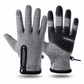 🔥50% DISCOUNT – Don’t Miss Out🔥Winter Waterproof Windproof Warm Lined Outdoor Sports Gloves with Zipper for Cycling Hiking and Skiing