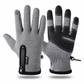 🔥50% DISCOUNT – Don’t Miss Out🔥Winter Waterproof Windproof Warm Lined Outdoor Sports Gloves with Zipper for Cycling Hiking and Skiing