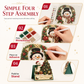 📢📢50% OFF !! ⏰DIY 3D Christmas Greeting Cards Set