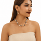 📢📢 50% OFF !! ⏰Vintage Floral Pearl Jewelry Set—Elegant Shine for Your Special Night, Limited Stock!
