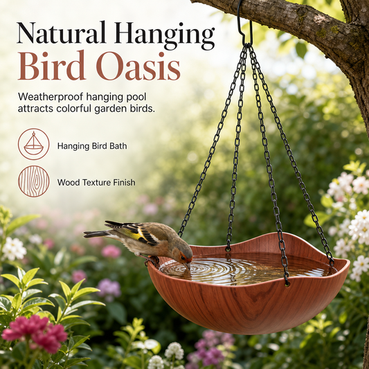 📢📢50% OFF !! ⏰Portable Hanging Bird Bath Paddling Pool and