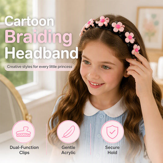📢📢50% OFF !! ⏰Cute Cartoon Hairband for Girls