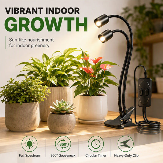 📢📢50% OFF !! ⏰Full Spectrum LED Plant Grow Light