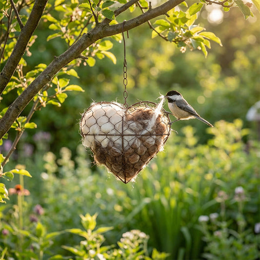 📢📢50% OFF !! ⏰Handmade Bird Nesting Heart