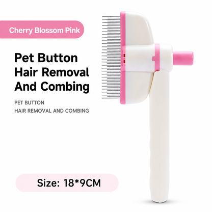 🆕Stainless Steel Pin Pet Grooming Brush for Cats and Dogs💫Detangling and Deshedding Comb for Loose Hair