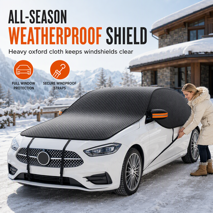 🔥50% DISCOUNT – Don’t Miss Out🔥Universal Thickened Oxford Cloth Car Windshield Snow Cover
