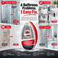 📢📢50% OFF !! ⏰Limescale Remover Bathroom Cleaning Brush