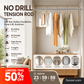 📢📢50% OFF !!⏰Adjustable No-Drill Tension Rod